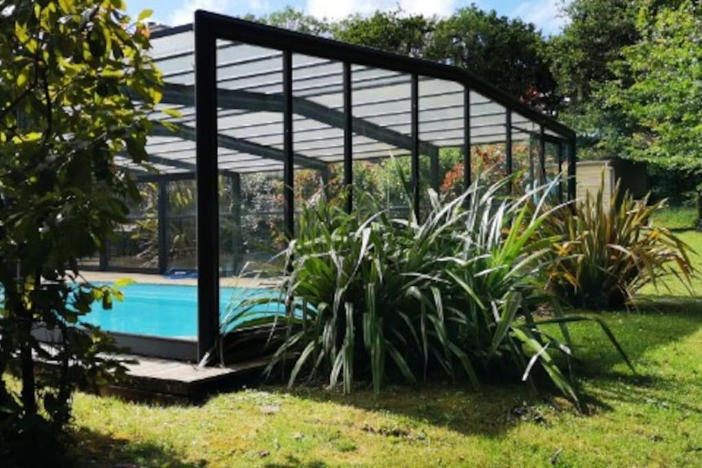 Chalet Des Fees - Piscine Crozon Eksteriør billede